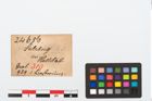 Etikett zu Bernsteinring (NHMW-PRAE-024686)
